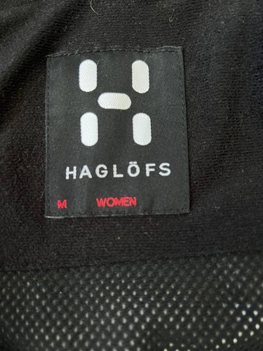 HAGLOFS Gore-Tex Perfomance Shell Women's Waterproof Hooded Full Zip Blue Jacket - Picture 7 of 13