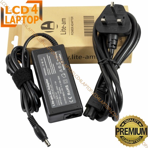 Chargeur adaptateur secteur 60 W 19 V pour Samsung Series 3 NP350E7C-S02UK - Photo 1/4