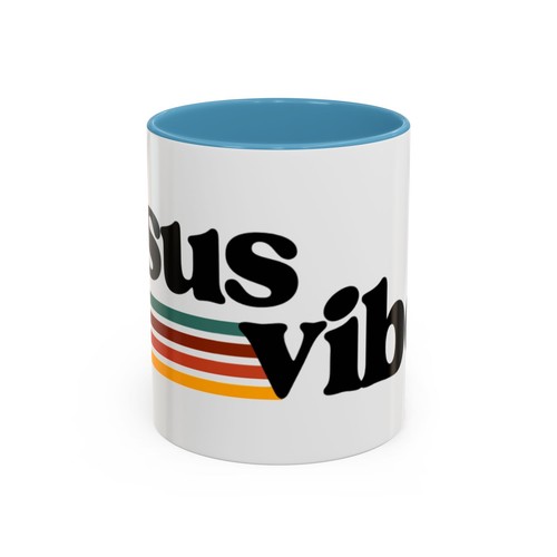Retro Jesus Vibes Christian Religious Coffee Mug Gift for Coffee Lovers Home - Picture 19 of 34