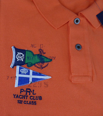 Polo Ralph Lauren SS Nautical Flag Yacht Club Cotton Mesh