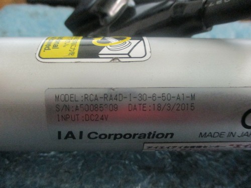 IAI / Robo Zylinder Modell: RCA-RA4D-I-30-6-50-A1-M Stellmotor. - Bild 3 von 3