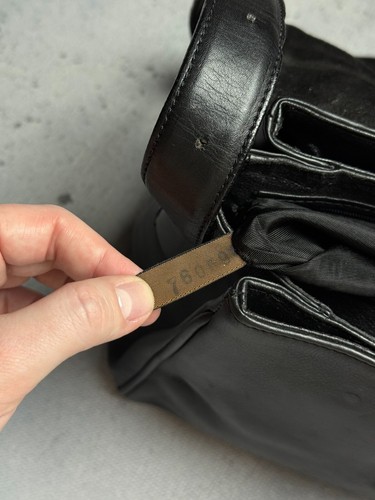 Bolso Bandolera de Cuero con Logotipo Lancel Depuis De Colección Archivo Mensajero Raro - Imagen 21 de 22