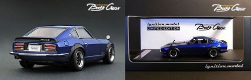 IG0246 ignition model 1:43 Boost Gear Nissan Fairlady Z S30 Bule model car * - Picture 2 of 4