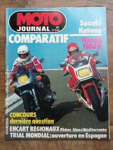 Moto Journal Nº 545 / 25 Février 1982