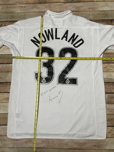 Match Issued Nottingham Forest Adam Nowland 2004-05 Away Jersey Shirt Umbro Rare - Picture 7 of 20