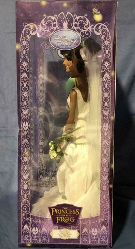 TIANA & NAVEEN~BODA REAL~muñecas~Princesa y la rana~Tienda Disney~NUEVO EN CAJA~2010 - Imagen 10 de 12