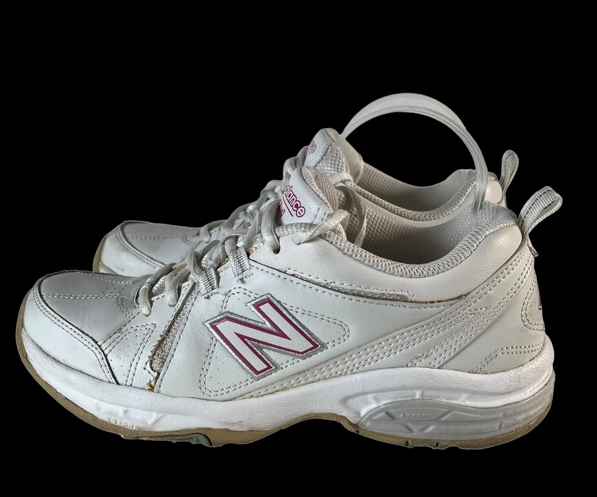 New Balance 608 V3 White Pink Training Sneakers Shoes