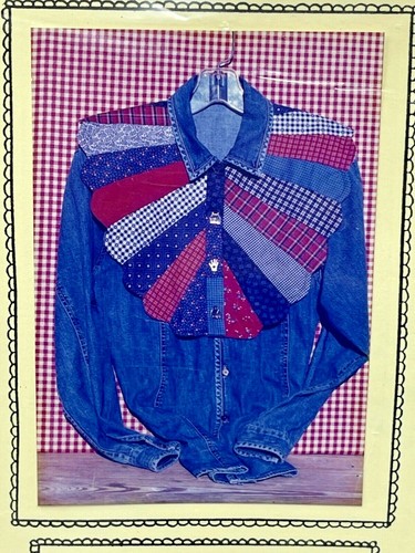 New Vintage The Village Peddler Pattern Co. Scalloped Edge Country Collar Sewing - Picture 3 of 3