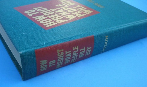 1952 HOW TO PREDICT WHAT PEOPLE WILL BUY by LOUIS CHESKIN 1st Edition HB DJ - Picture 4 of 12