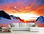 3D Schnee Himmel H573 Tapete Wandbild Selbstklebend Abnehmbare Aufkleber Sinsin