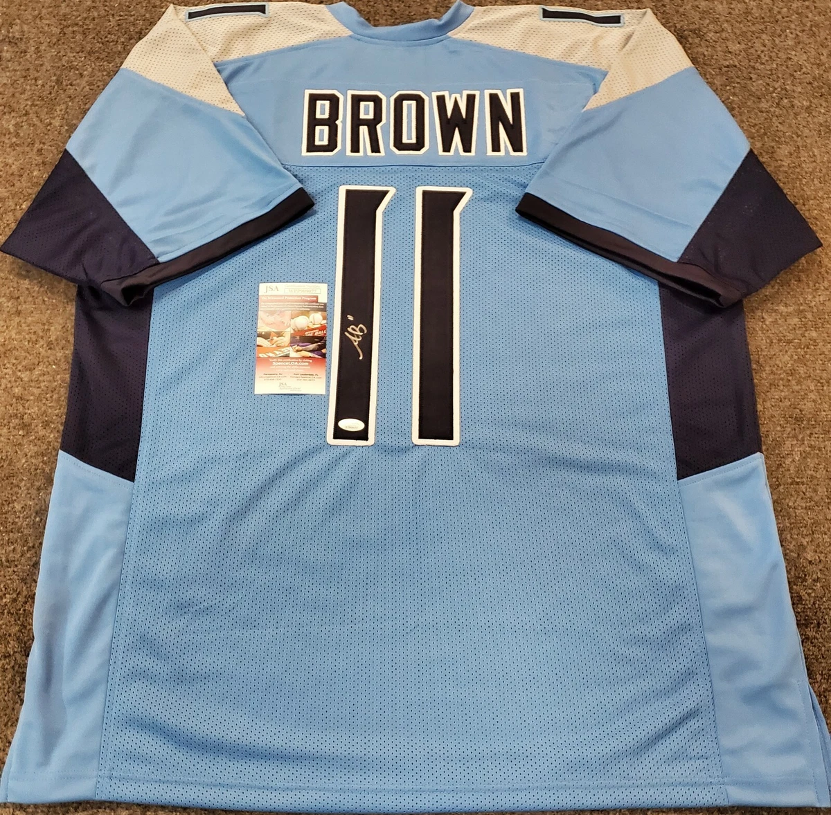 Signed titans jersey new arrivals