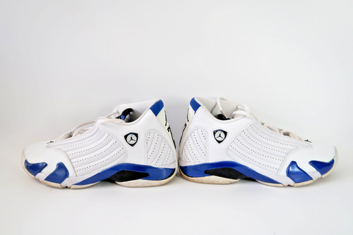 Nike Air Jordan 14 Retro Hyper Royal 487471-104 US Herren Größe 11