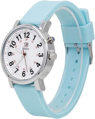 Blekon Krankenschwesteruhr leuchtendes Zifferblatt, Militärzeit, Peelingfarben, wasserdicht - Bild 112 von 253