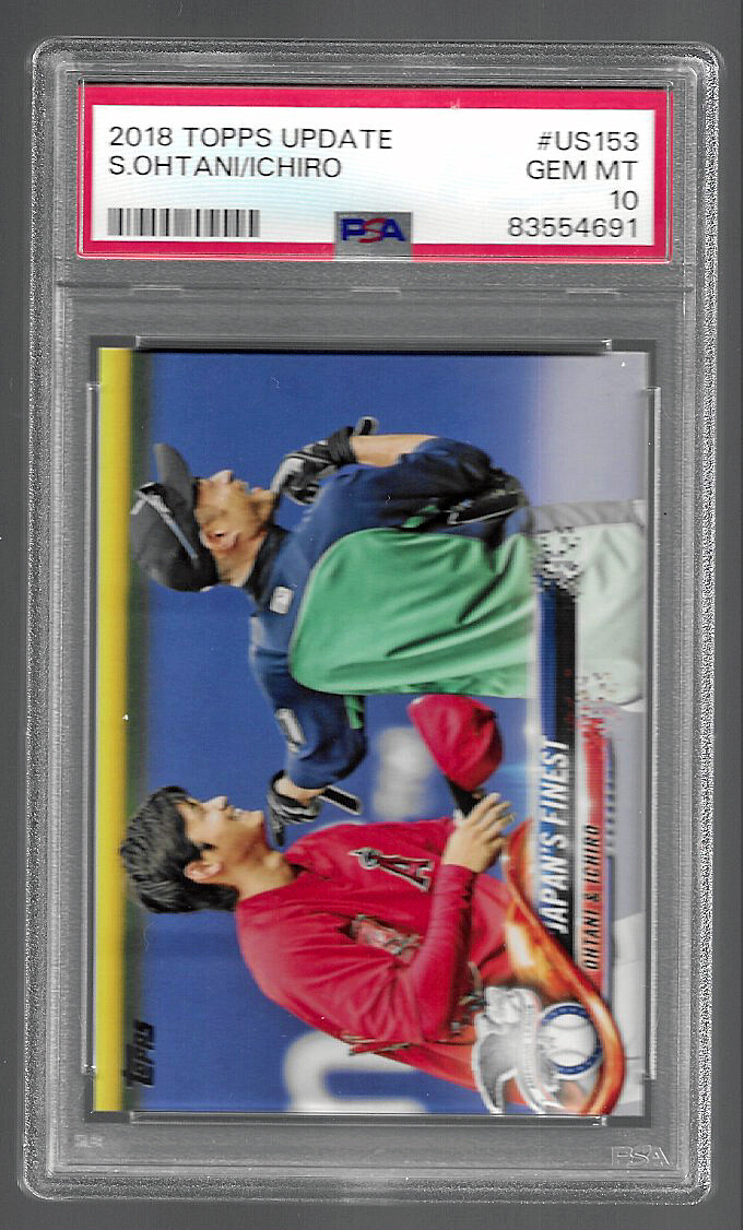 2018 Topps Update Shohei Ohtani #US-153 PSA 10 - 5A | eBay 2018 Topps Update Shohei Ohtani #US-153 PSA 10 - 5A | eBay