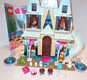 LEGO DISNEY PRINCESS PALACE ARENDELLA FROZEN ELISA ROYAL CASTLE 41068 SET LOT