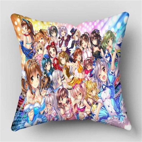 Idolmaster Cinderella Girls Pillowcase Pillows Sofa Home Decoration Pillow Cover - Picture 5 of 17