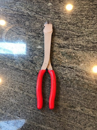 Snap On 312cf vectorEdge heavy duty diagonal cutter red - Picture 5 of 5