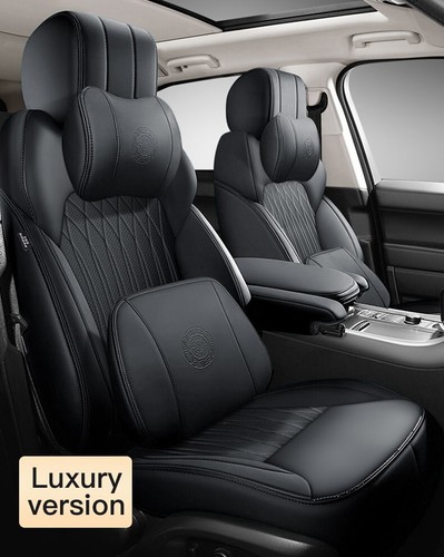 FOR 2012-2024 LAND ROVER RANGE ROVER EVOQUE MOTOPTES CAR LEATHER SEAT CUSHIONS - Picture 11 of 46