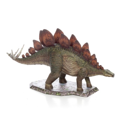 Fascinations Metal Earth STEGOSAURUS Armored Dinosaur 3D Steel Model Kit ME1018 - Picture 5 of 6