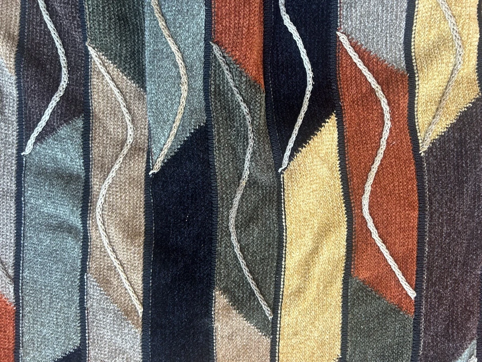 Suéter Pullover Vintage Años 90 TUNDRA CANADA 1/4 Cremallera Cosby Hip Hop Biggie Tupac XL Foto 4 de 4