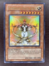 Yu-Gi-Oh! Guardian Angel Joan IOC-087 Holo Invasion of Chaos TCG Near Mint/ NM