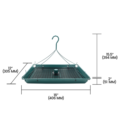 Zenport Z203009 2-in-1 Platform Bird Feeder - 6 Pack - Picture 5 of 7