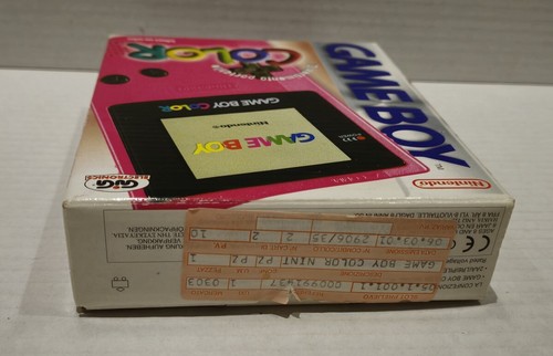 GAME BOY COLOR ROSA PINK + SCATOLA + MANUALE - OTTIME CONDIZIONI - Foto 16 di 18