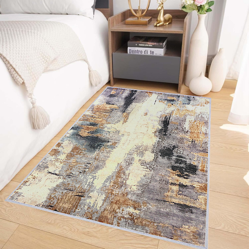 Designer Teppich waschbar rutschfest – Moderner Teppich Wohnzimmer Modell Fancy - Bild 132 von 147