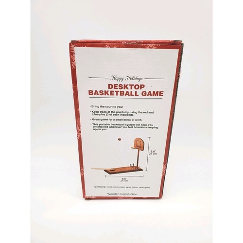 Wooden Desktop Basketball Game - Picture 2 of 2