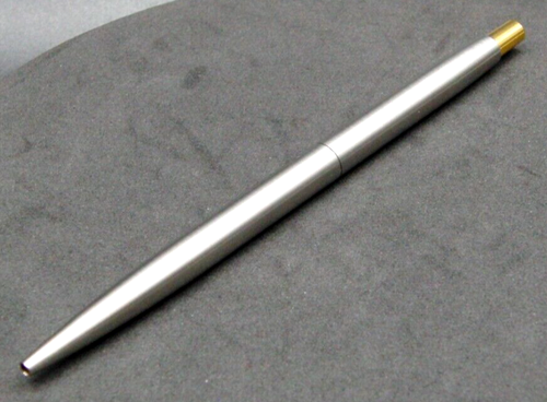 Montblanc Kugelschreiber silberfarben mit Goldrand Büro Schreibstift P86 - Bild 4 von 8