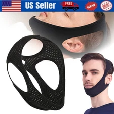 Stop Snoring Chin Strap Anti Snore Sleep Apnea Belt Apnoea Stopper Solution Jaw