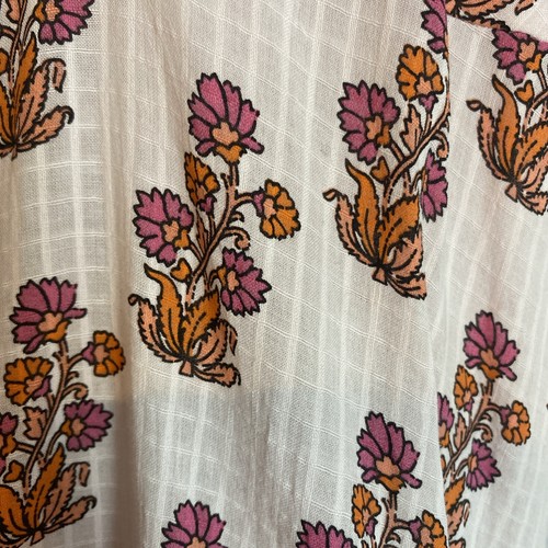 J. Vestido de playa Crew nuevo con etiquetas para mujer Cottagecore Boho estampado floral en capas - Imagen 5 de 11
