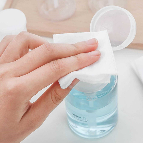 Push Down Empty Liquid Pumping Bottle Dispenser for Nail Polish & Makeup Remover - Picture 4 of 5