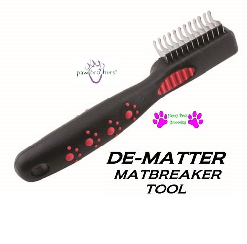 Paw Bothers Perro Gato XL MATBREAKER HERRAMIENTA DE DESAJUSTE Abrigo STRIPPER Rastrillo Desmateria - Imagen 6 de 17
