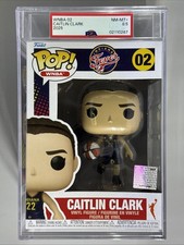 Caitlin Clark "Indiana Fever" WNBA 02 Funko Pop! PSA 8.5 NM-MINT+
