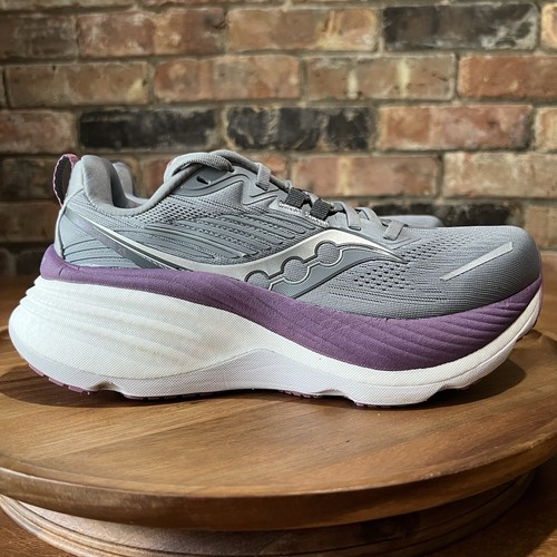 Saucony Hurricane 24 Women’s Size 6.5 Gray Purple Road Running Shoes Sneakers - Picture 12 of 24