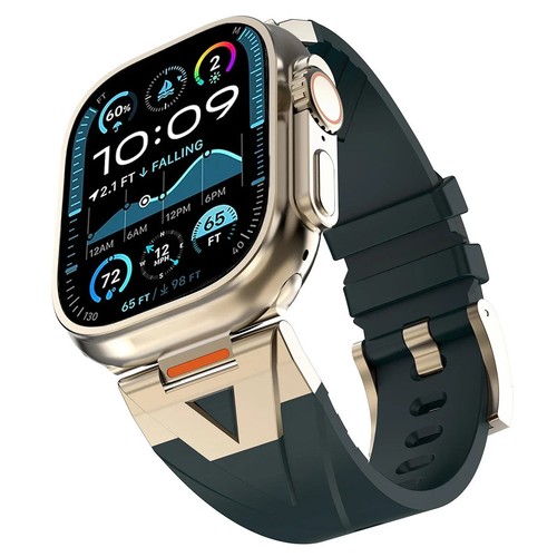 Correa deportiva de silicona para Apple Watch Ultra 2 3 SE Series 11 10 9 8 7 6 5 4 - Imagen 13 de 24