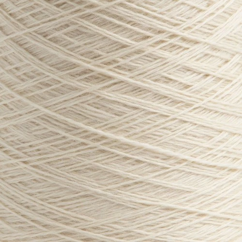 Knit Picks Palette Cone Yarn Cream 100% Wool Fingering Weight Yarn image 2