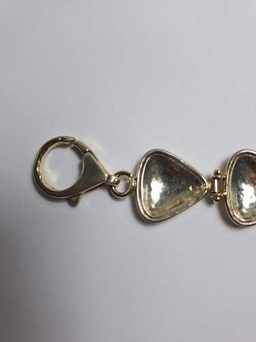 BRACCIALE ARGENTO 925 IDEA REGALO VINTAGE GIOIELLO CAMMEO RILIEVO - Foto 7 di 9