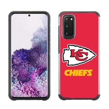 PBG NFL Licensed Kansas City Chiefs Textured Case for Samsung Galaxy S20