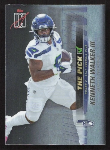 2025 Topps Signature Kenneth Walker III Base (RAW)