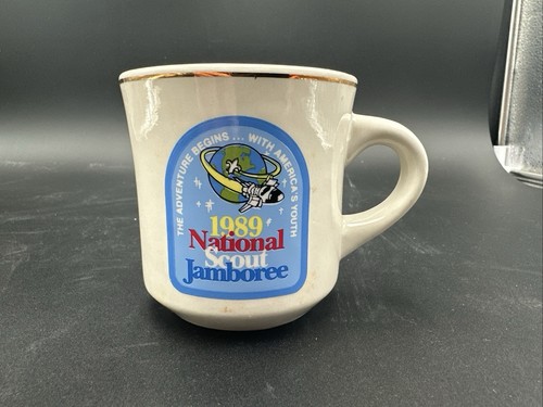 TAZZA JAMBOREE NAZIONALE A2 236 OA BSA Scouts 1989 nuova con scatola. - Foto 6 di 8