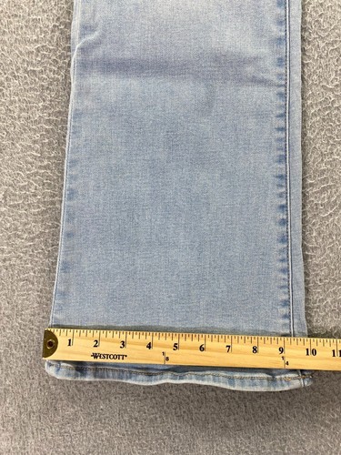 American Eagle Damen Super High Rise Schlag Jeans Gr. 4 Regular Boho Stretch - Bild 5 von 11