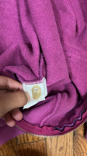 BAPE Shark Camo Purple full zip in great condition, Open To Offers - Picture 6 of 6