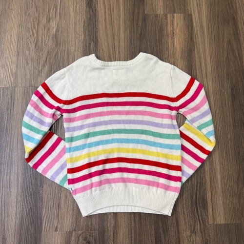 Play by Little Sleepies Strickpullover mehrfarbig gestreift Herzen Mädchen 8 mehrfarbig - Bild 3 von 3