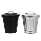 2 PCS Kitchen Organizer Tea Bag Bin Outdoor Trash Can Decorative Flower Pot