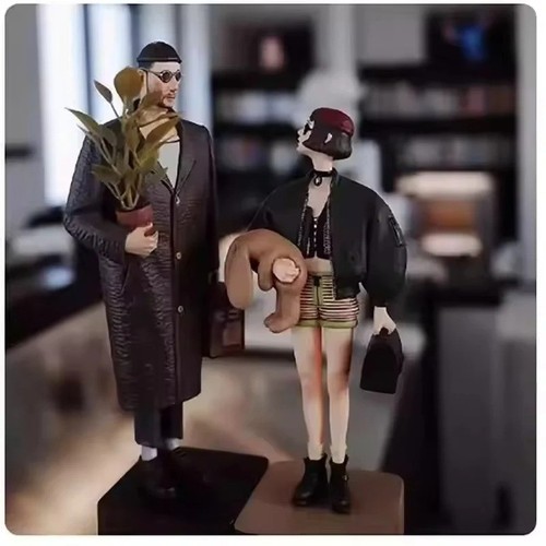 New Movie The Professional Series Leon & Mathilda Set Statue Action Figure Model - Picture 3 of 4