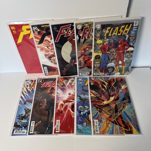 THE FLASH #750 Complete 10 Comic Book Variant Cover Set DC Comics 2020 - Picture 1 of 11