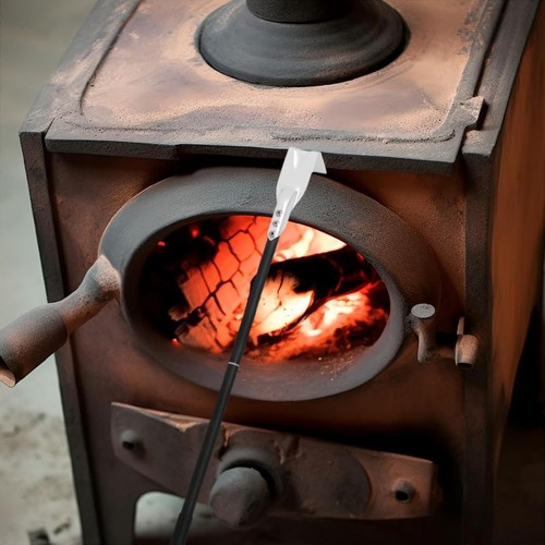 Grill and Fireplace Charcoal Scraper with Comfortable Aluminium Handle - Picture 6 of 9
