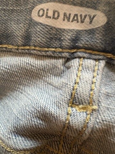 New Old Navy Jeans Boys Size 18 Built-In Loose Fit Jeans Adjustable Waist Blue - Picture 4 of 4